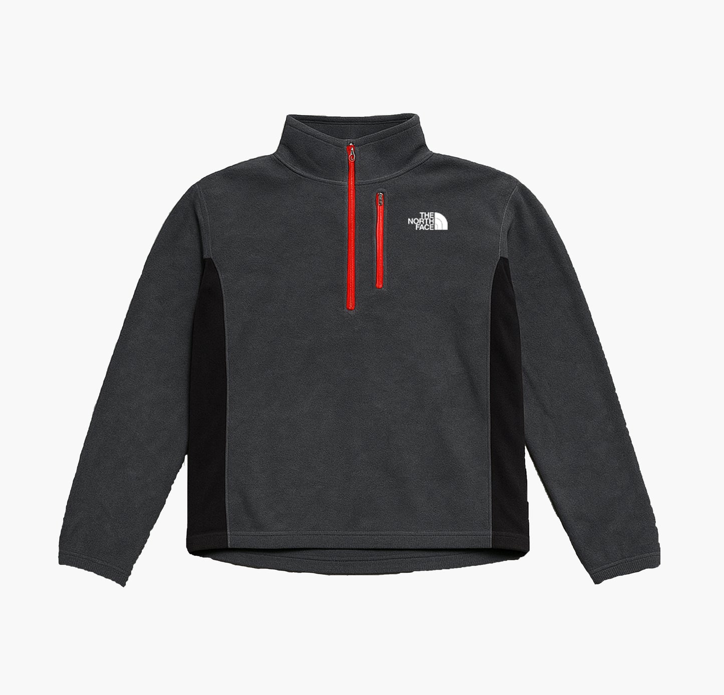 The North Face Quarter Zip Sweatshirt Embroidered Logo (Men's M)