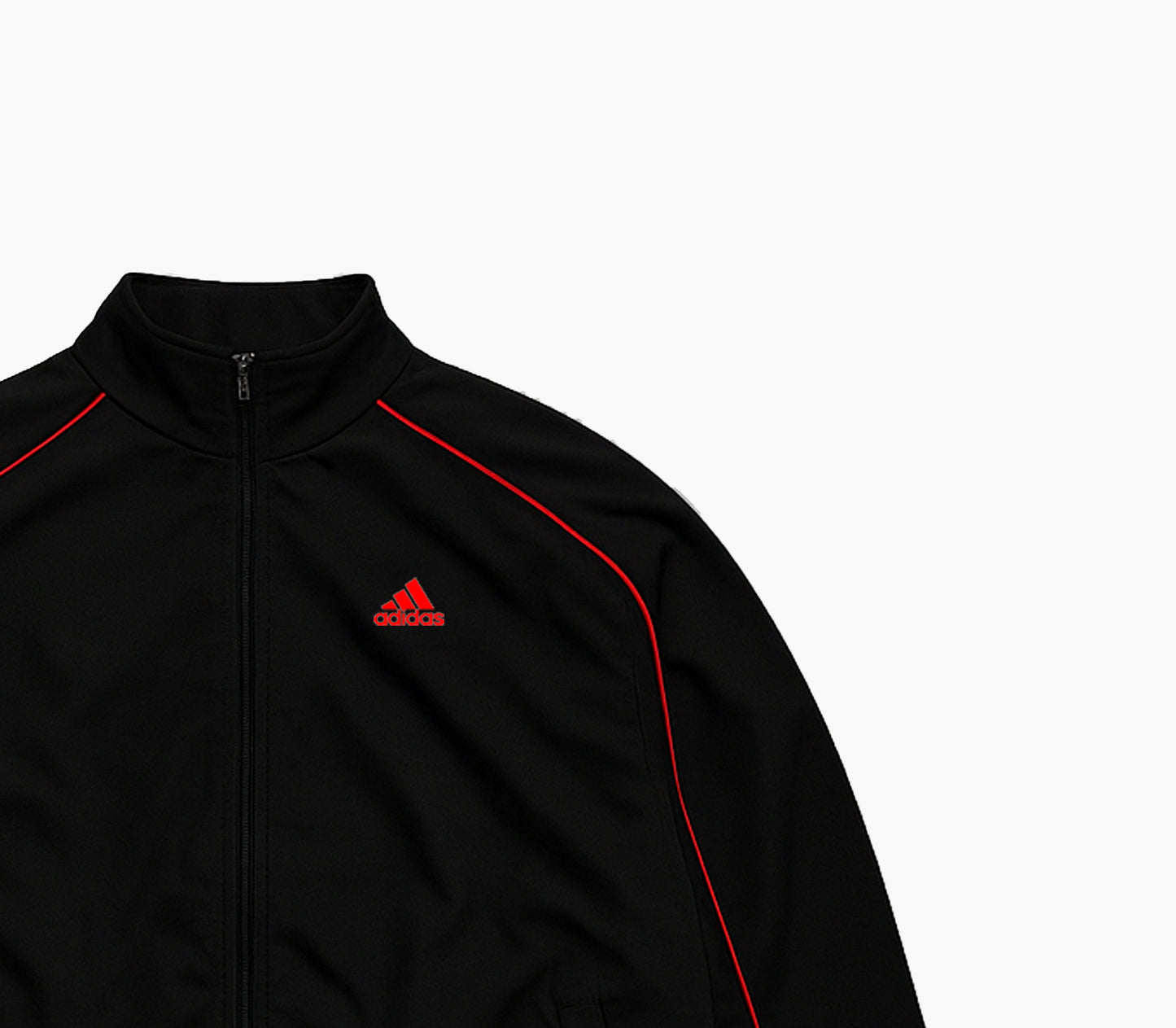 Adidas Track Jacket Embroidered Logo (L)