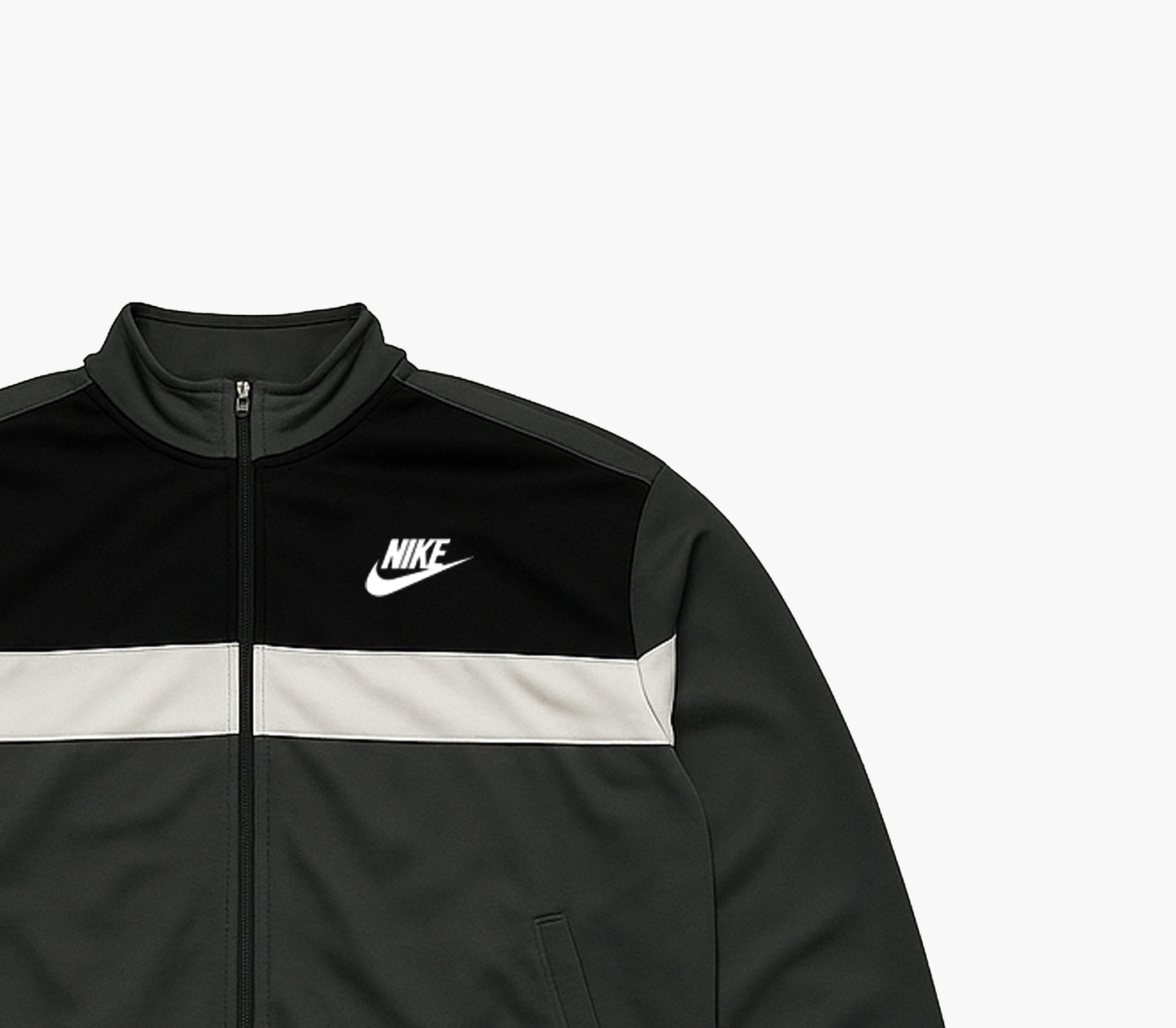 Nike Track Jacket Embroidered Logo (L)