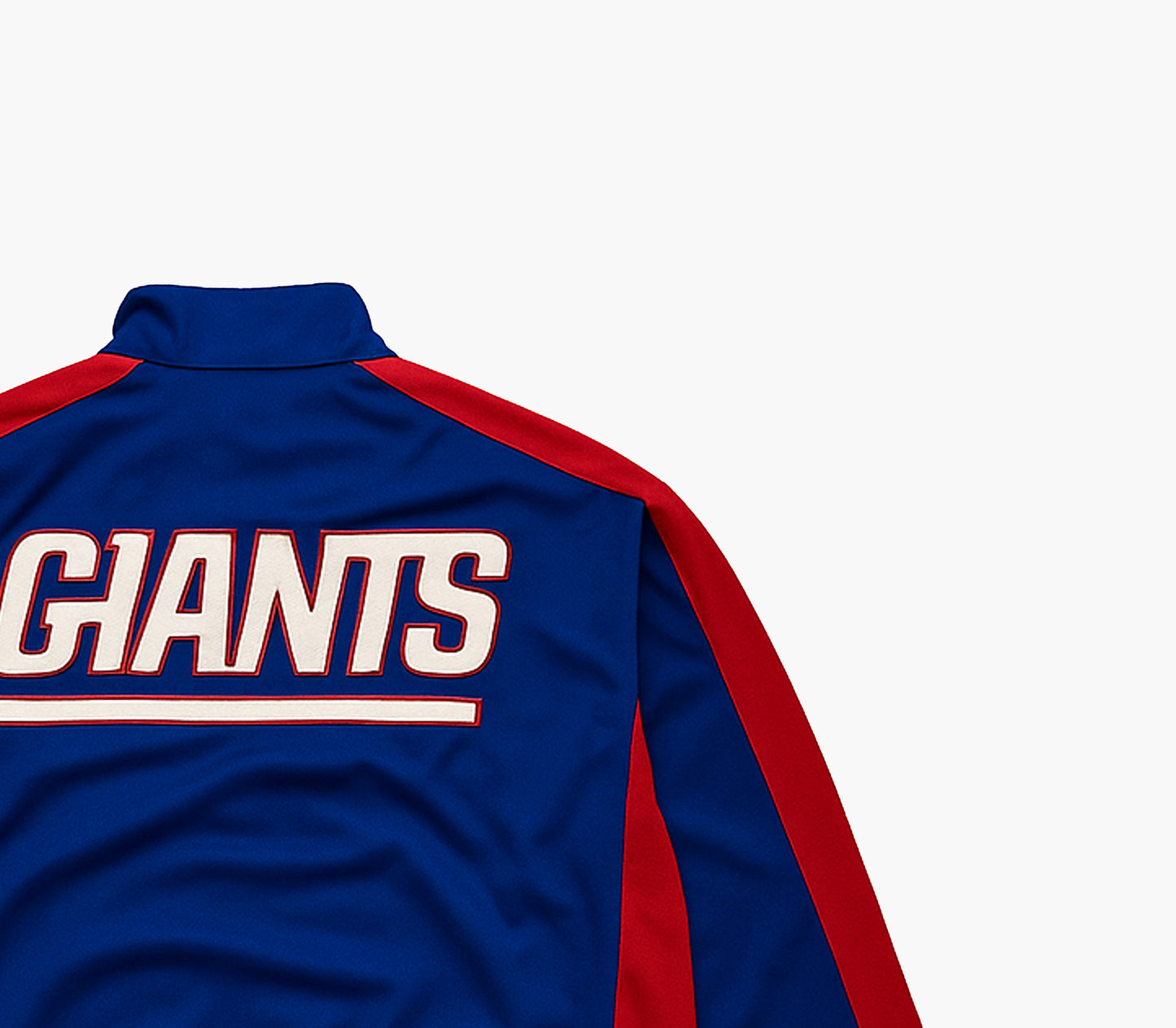 NFL New York Giants Track Jacket Embroidered Logo (L)
