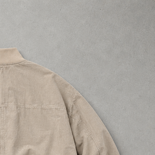 Polo Ralph Lauren Bomber Jacket Beige, Braun Rare (L)