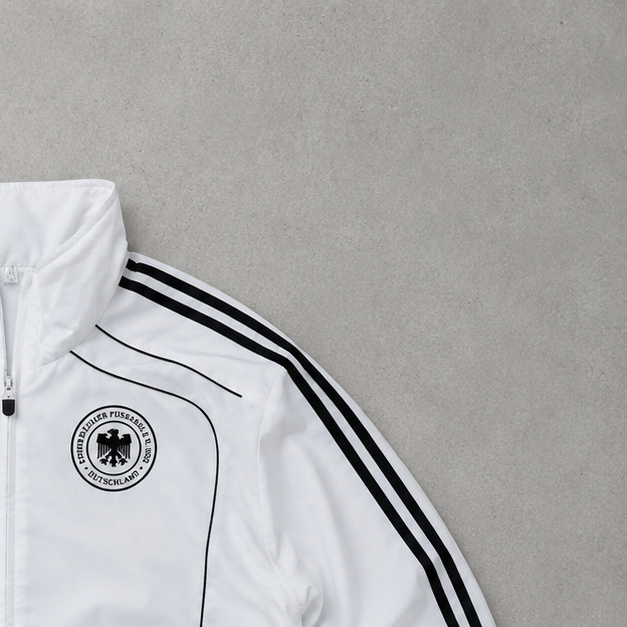 Germany Adidas Jacket Weiß, Schwarz Limited (Size M)
