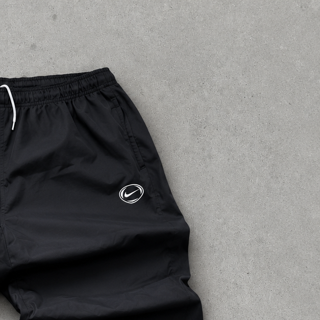Y2K 90s Nike Shorts Schwarz Limited (XL)