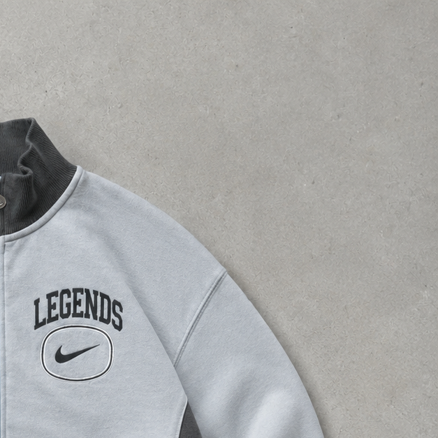 Nike Jacket Grey, White Limited (S)