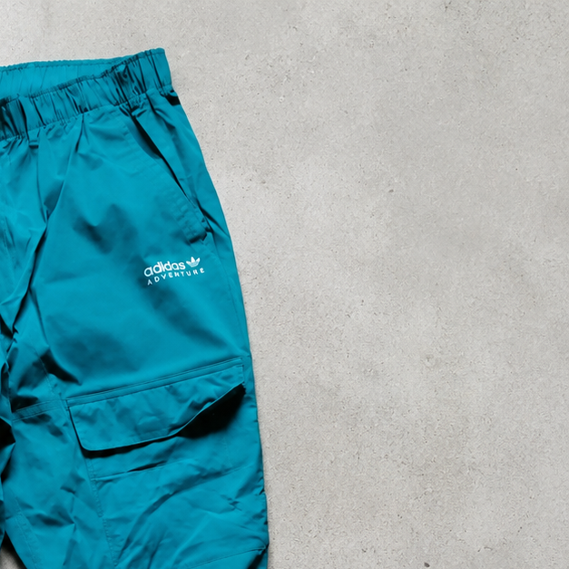 2021 ADIDAS Cargo Pants Green / White Limited (L)