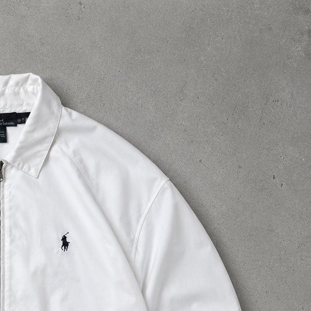 Ralph Lauren Windbreaker White Rare (M)