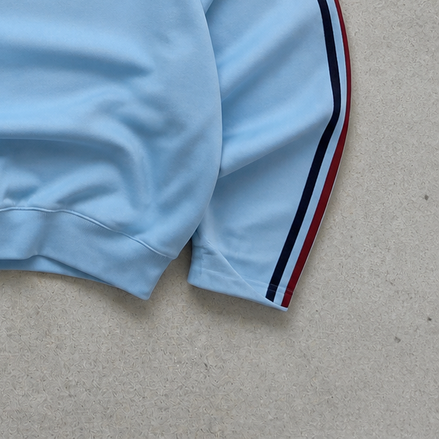 Germany Football Adidas Track Jacket Türkis Rare (M) Stitched Logo