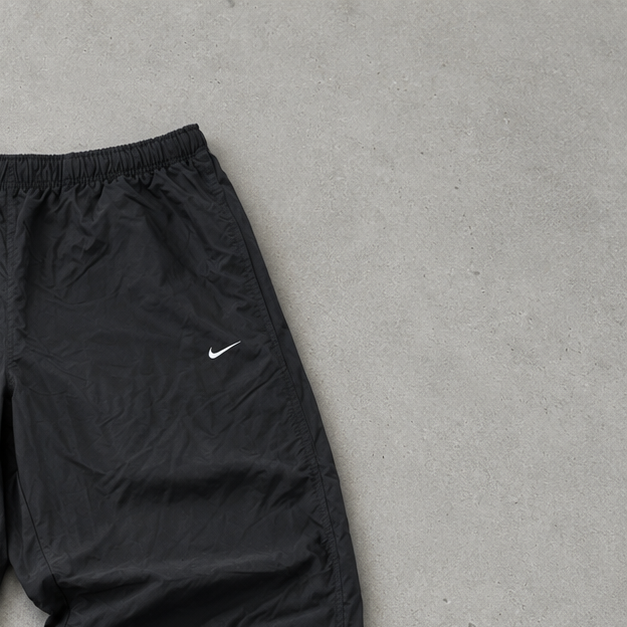 80s 70s Y2K NIKE Cargo Pants Black Limited (XL)