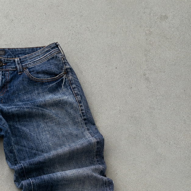 Y2K Armani Jeans Navy Limited (XS)