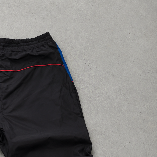 NIKE Pants Black / Blue Limited (XL)