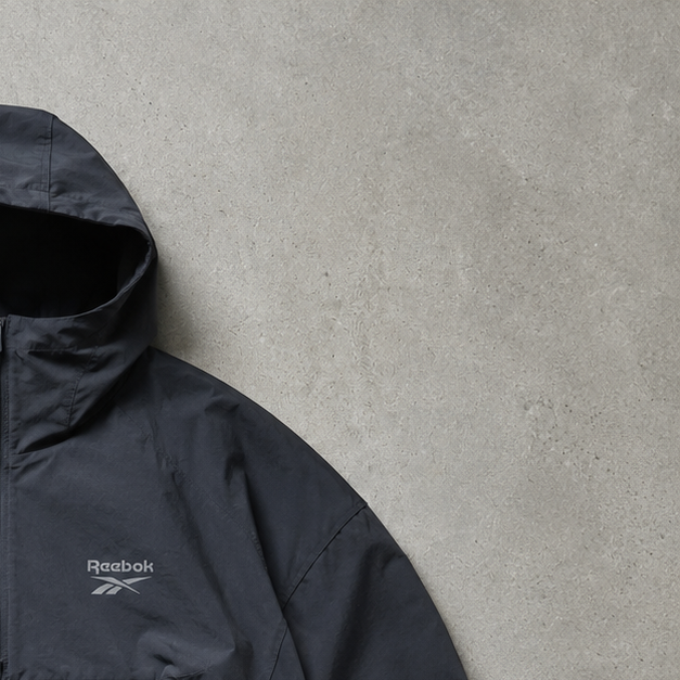 Reebok Windbreaker Black Rare (L)