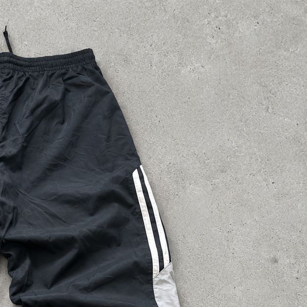 90s Adidas Cargo Pants Schwarz Limited (S)