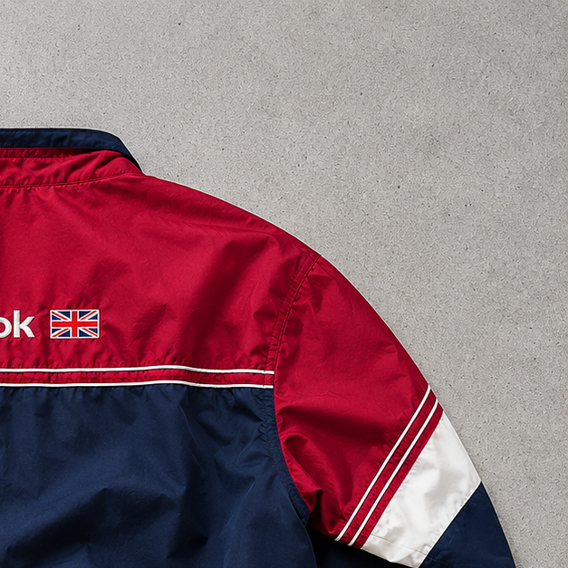 Reebok Windbreaker Navy Rare (L)
