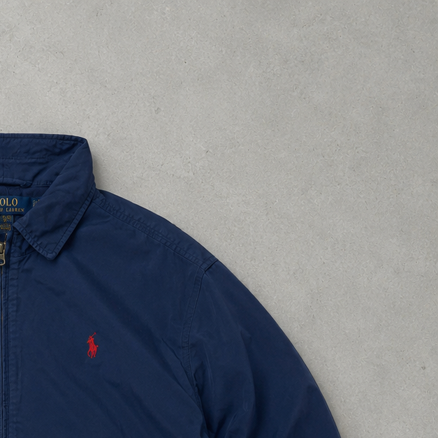 00s Ralph Lauren Hoodie Marineblau Rare (S)