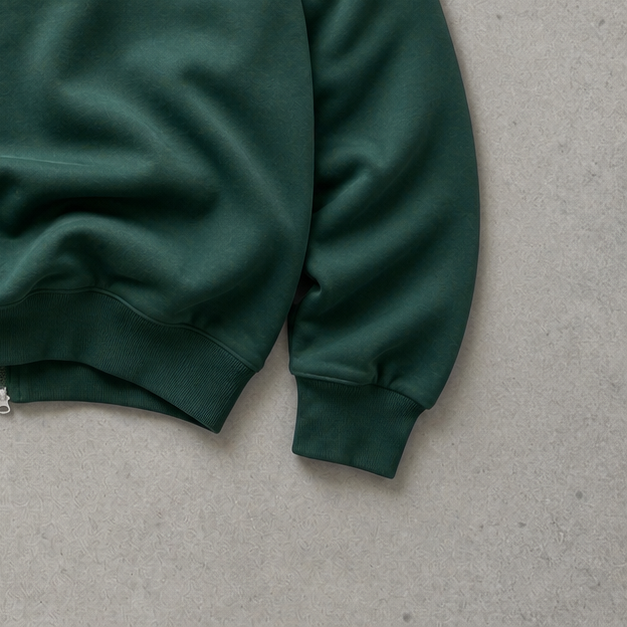 Adidas Track Jacket Dunkelgrün, Marineblau Rare (M) Stitched Logo