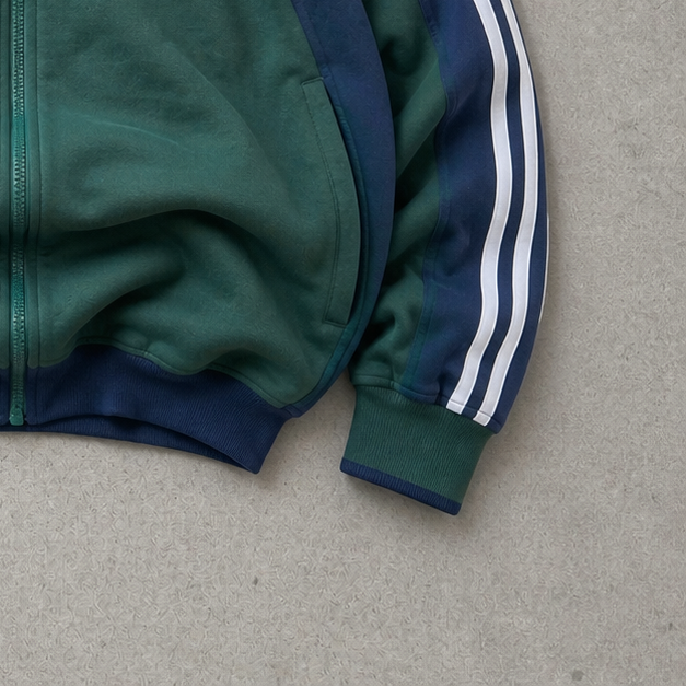 Adidas Vest Grün, Blau Limited (M) Stitched Logo