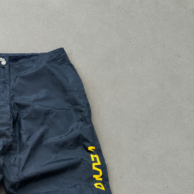 Y2K Adidas Track Pants Marineblau Rare (L)