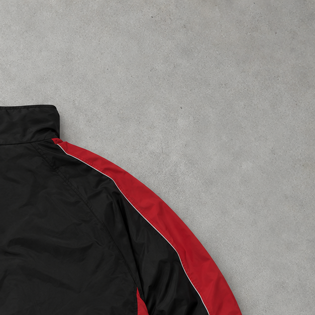 Veste de survêtement Nike noir/rouge rare (M)
