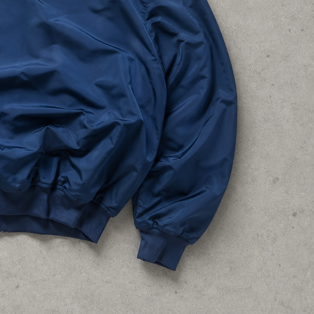 Adidas Windbreaker Marineblau, Lila Rare (S) Stitched Logo