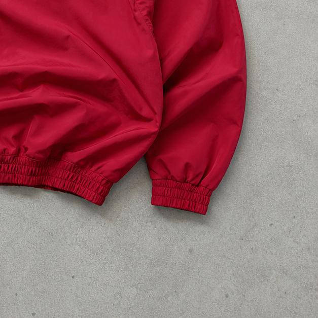 Adidas Track Jacket Rot, Burgunderrot Limited (S) Stitched Logo