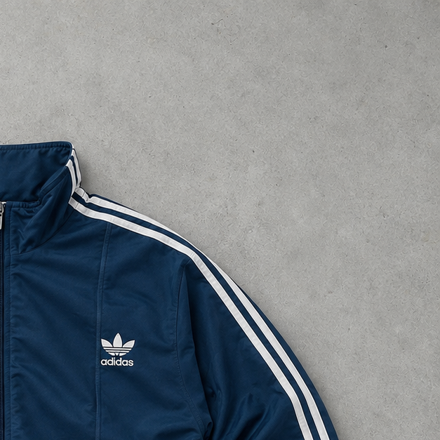 Vintage Adidas Track Jacket Navy Rare (M)