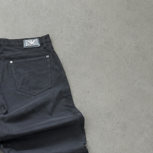 Armani Jeans Jeans Schwarz, Grau Rare (L)