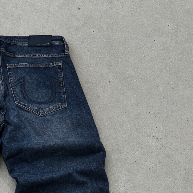 Y2K True Religion Jeans Navy Rare (W33 | DE 48)
