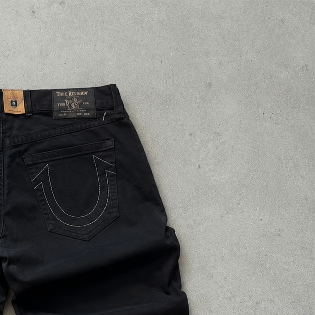 True Religion Jeans Schwarz Rare (W42 | DE 58)
