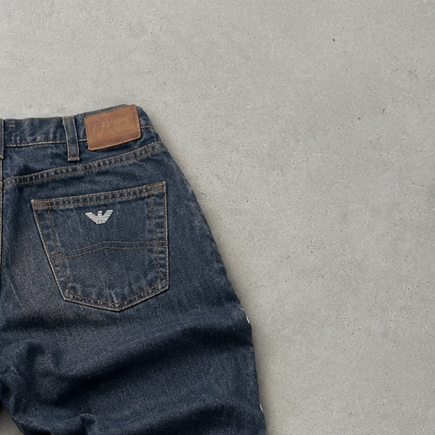 Armani Jeans Jeans Blau Limited Stitched Logo (W33 | DE 48)