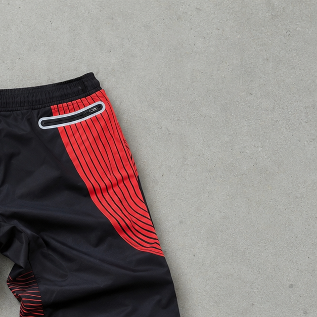 Nike Running Leggings Schwarz, Rot Limited (M)