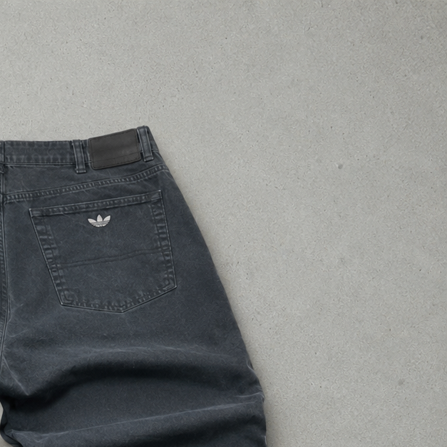 90s Y2K Armani Jeans Grau, Schwarz Limited (S)