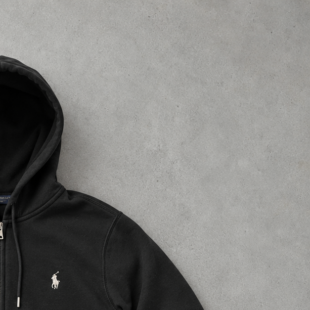Ralph Lauren Hoodie Schwarz Rare (M)