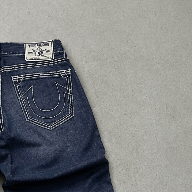 True Religion Jeans Marineblau Rare (W33 | DE 48)