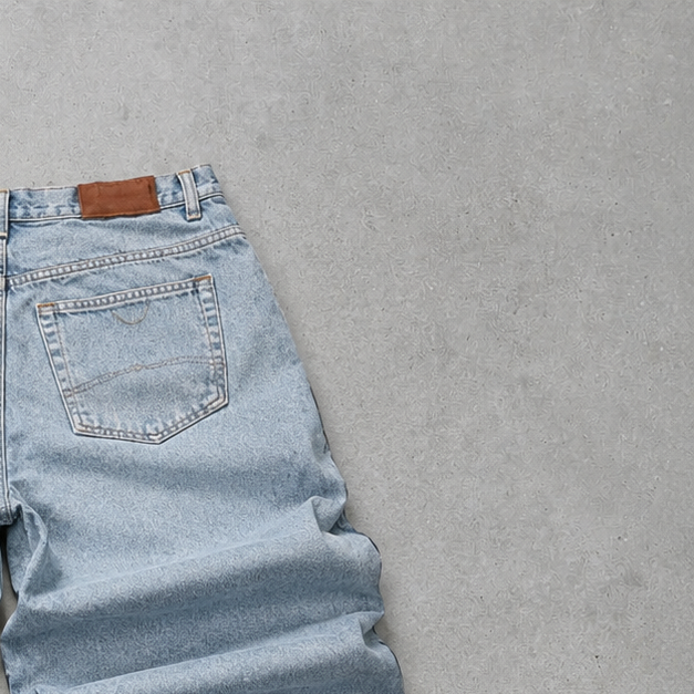 Y2K Armani Jeans Jeans Hellblau, Blau Limited (XS)