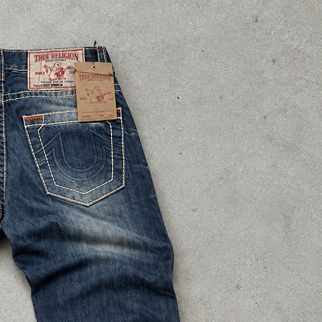 Y2K True Religion Jeans Blue Limited (S)