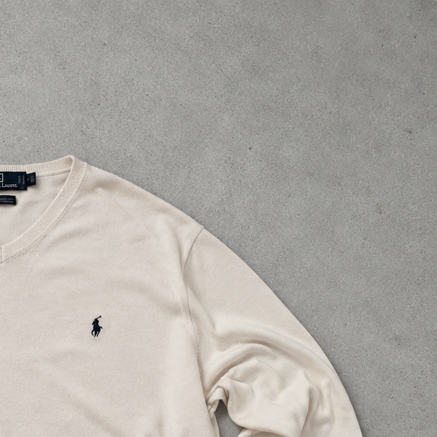 Ralph Lauren Sweater Weiß Rare (XL)