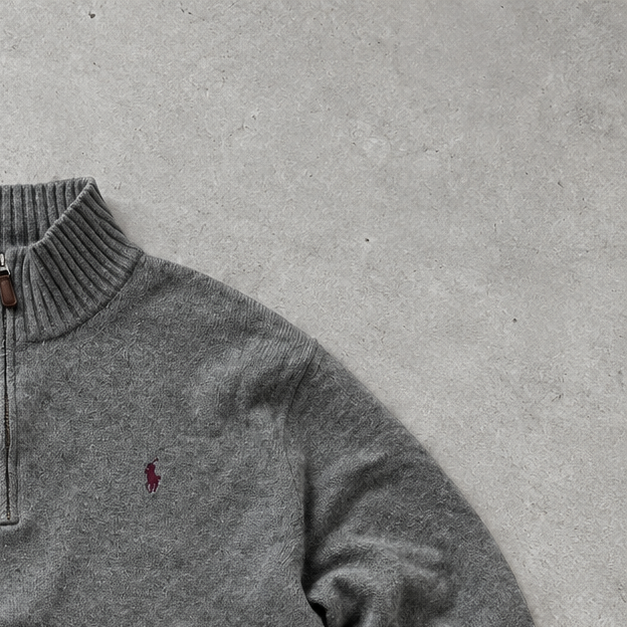 Ralph Lauren Sweater Grau Rare (L)