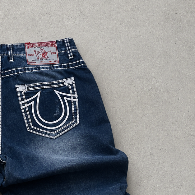 True Religion Jeans Marineblau Rare (W36 | DE 52)