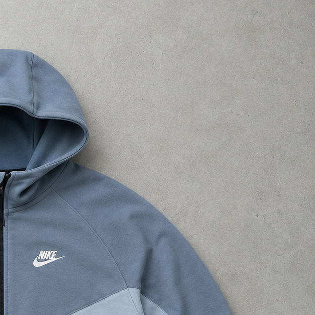 Veste Nike Tech Fleece bleu clair Limited (taille M)