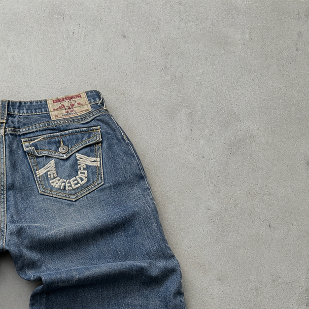 True Religion Jeans Blau Rare (L)