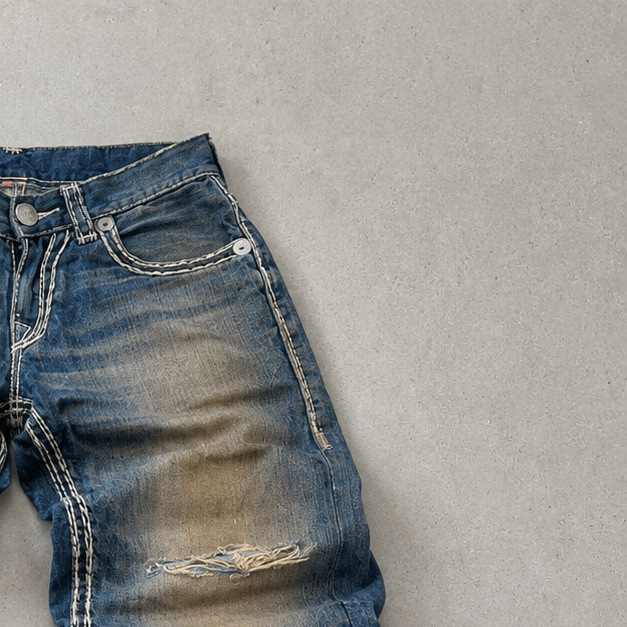 Y2K True Religion Jeans Blau Limited (S)