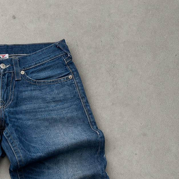 Y2K True Religion Jeans Marineblau Limited (W29 | DE 44)