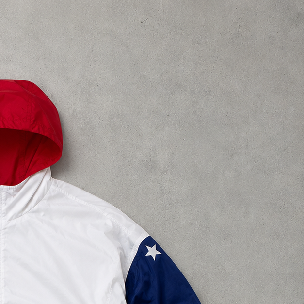 Nike Windbreaker Rot, Weiß Limited (M)