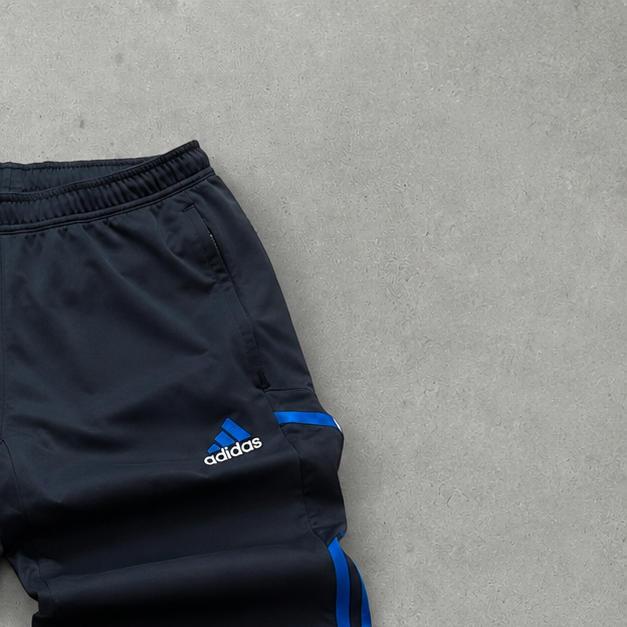 Adidas Pants Schwarz, Marineblau Rare (M)