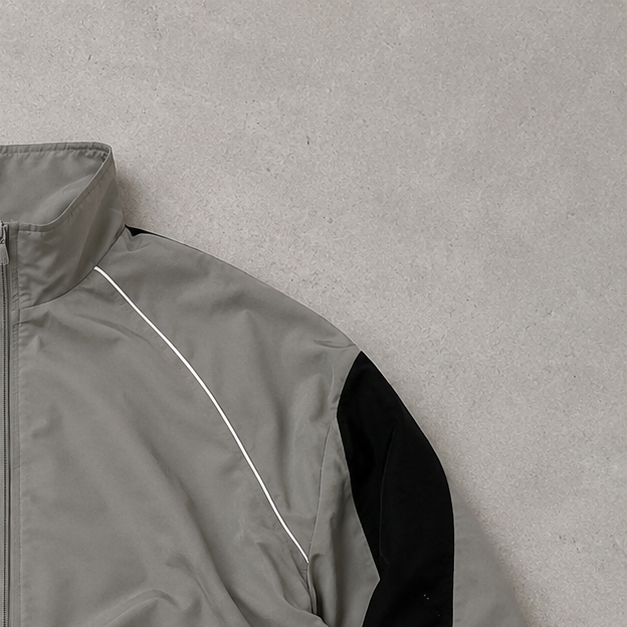 Adidas Track Jacket Schwarz, Grau Limited (Size L)