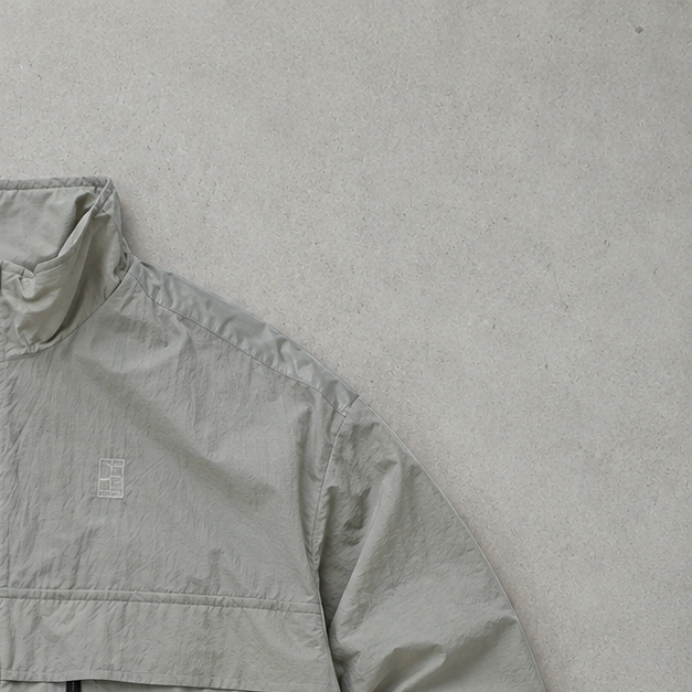 Nike Jacket Creme, Weiß Rare Stitched Logo (M)