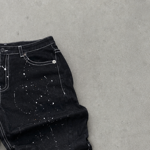 True Religion Jeans Schwarz, Weiß Limited (W38 | DE 54)