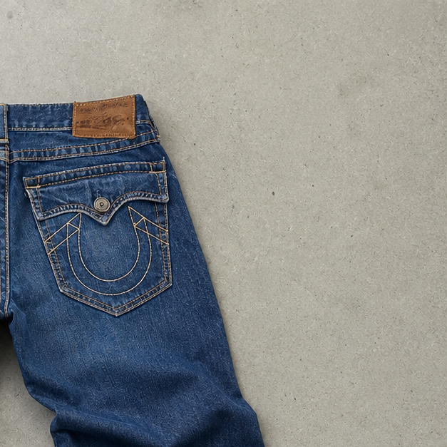 True Religion Jeans Blau Rare (W32 | DE 48)