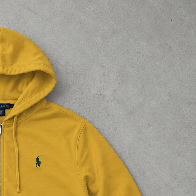 Polo Ralph Lauren Hoodie Gelb Rare (S)