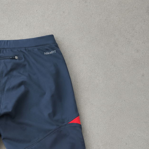 Nike Pants Grau, Rot Rare (S)